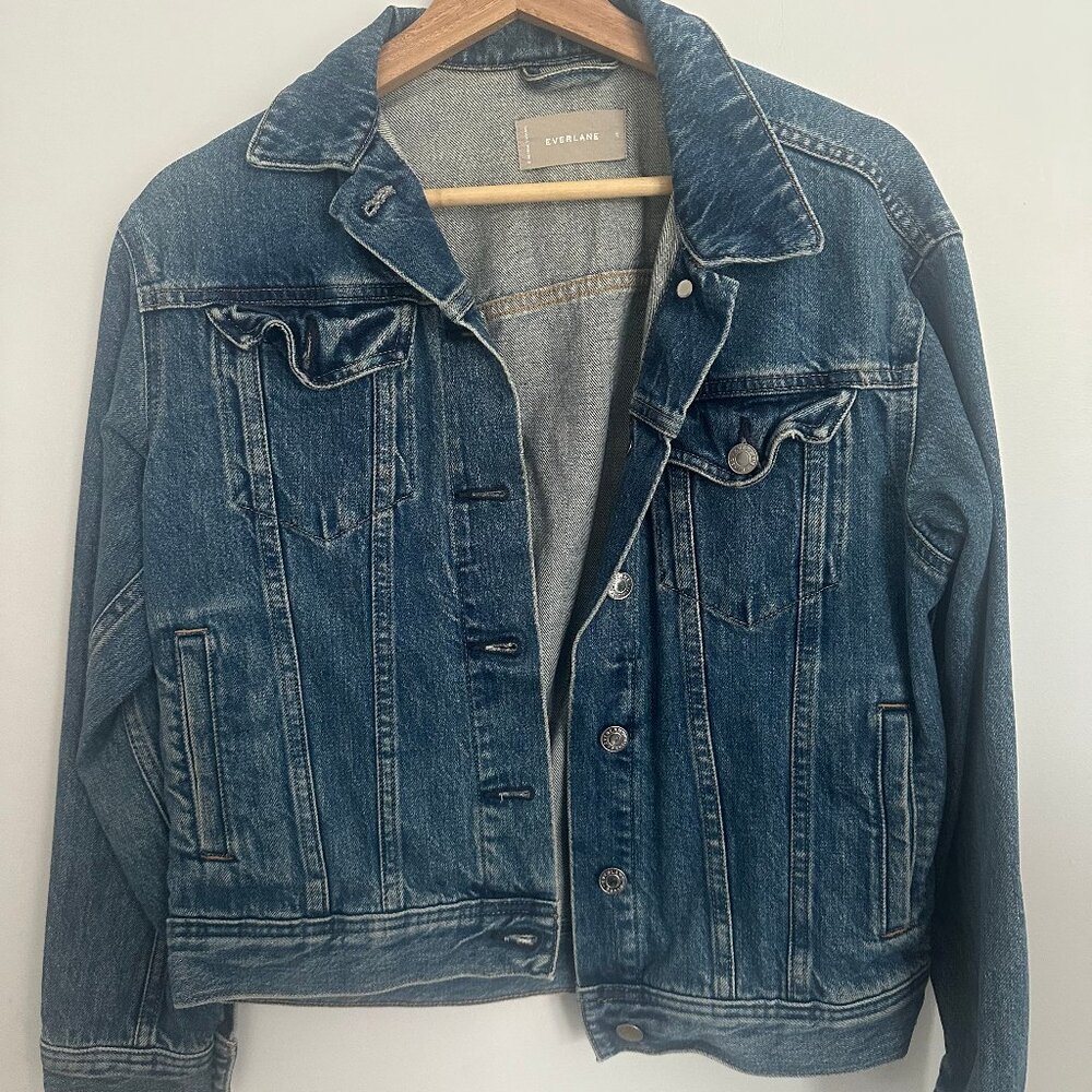 Everlane jean jacket - XS, excellent condition
